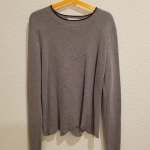 Korean Mill Studio Gray Top